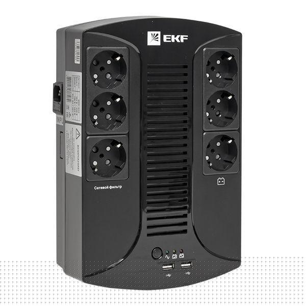 Источник бесперебойного питания линейно-интерактивный E-Power Home 800ВА PROxima EKF SSW-800
