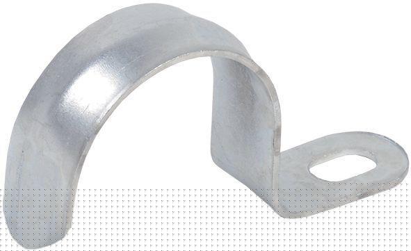 Скоба крепежная однолапковая d19-20мм метал. (уп.10 шт) IEK CMAT10-19-010