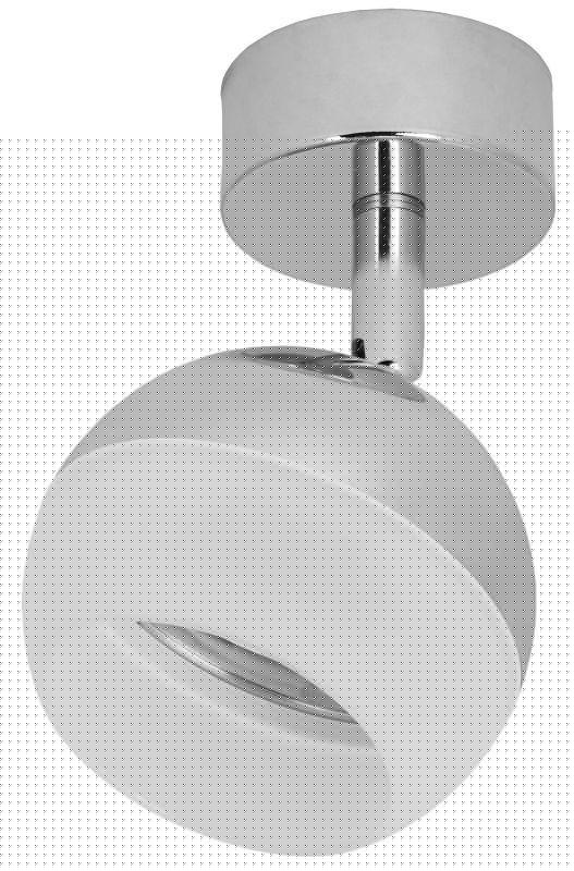 Светильник 4011 настенно-потолочный под лампу GX53 хром IEK LT-USB0-4011-GX53-1-K23