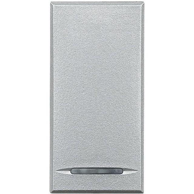 Переключатель промежуточный 1-кл. 1п СП Axolute 16А IP20 250В алюм. Leg BTC HC4054