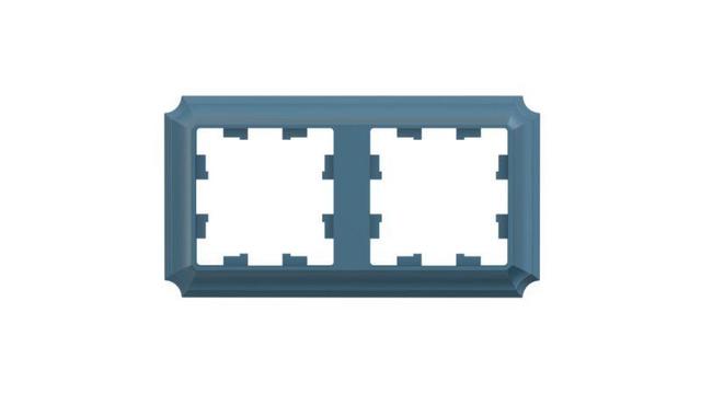 Рамка 2-пост. AtlasDesign Antique универс. изумруд. SE ATN100802