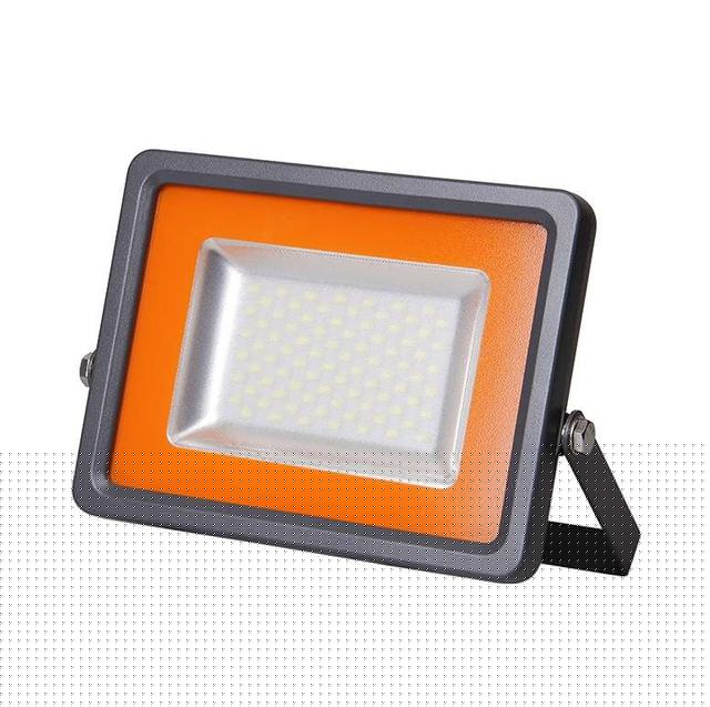 Прожектор светодиодный PFL-S2-SMD 100Вт 6500К IP65 матов. стекло JazzWay 2853325С