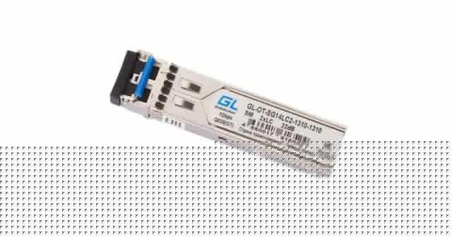 Модуль SFP 1Гбит/с два волокна SM 2хLC 1310нм 14 дБ (до 20км) (GL-10GT) GIGALINK GL-OT-SG14LC2-1310-1310