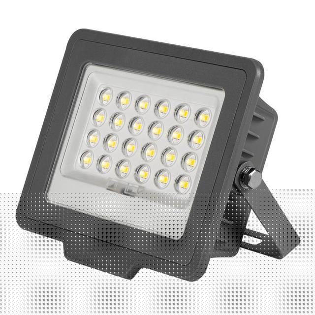 Прожектор светодиодный PFL SOLAR 50 6500К IP65 ДО с солнечн. панелью и пультом в компл. JazzWay 5044395